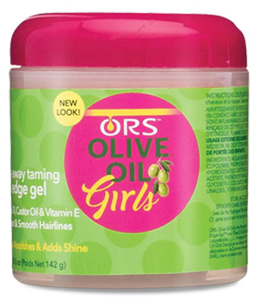 ORS Olive Oil Girls Fly-Away Taming Edge Gel – 5 oz - ANNS BEAUTY SUPPLY